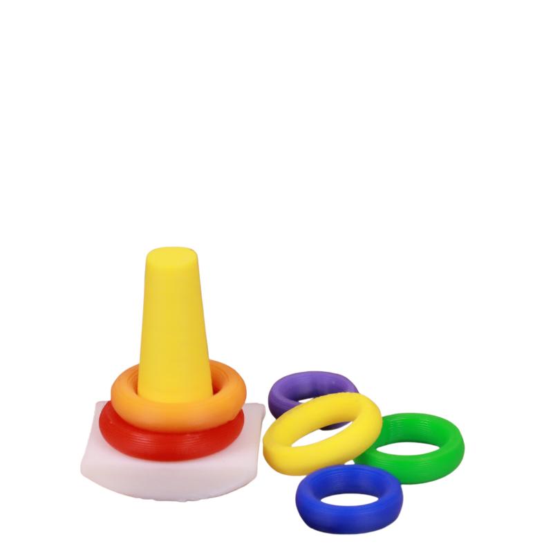 Board Game For 2 People - Conjunto de 2 Brinquedos de Empilhar