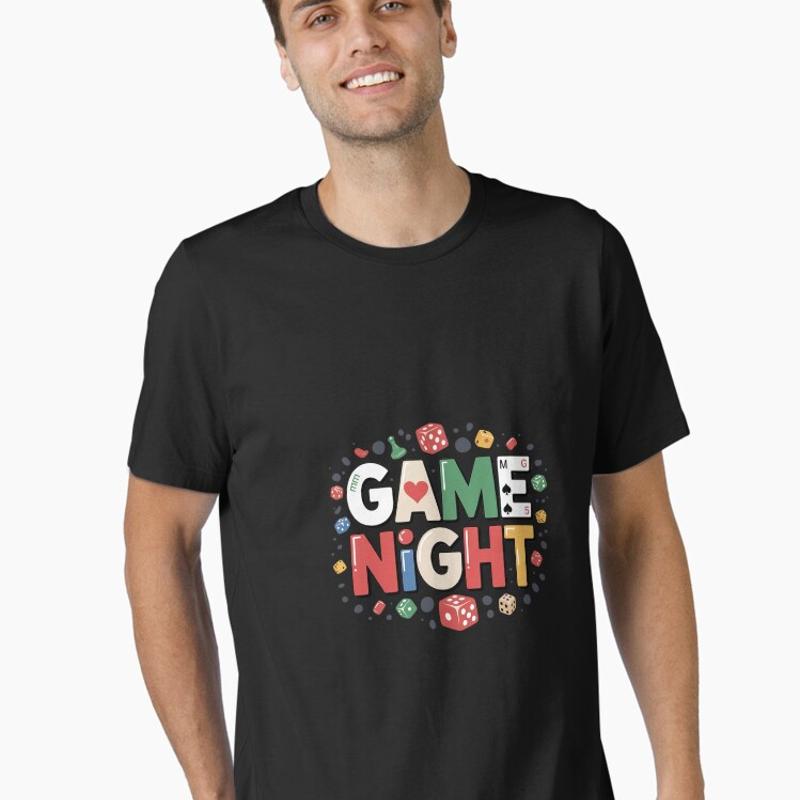 Board Game Print - Camiseta Essencial para Equipes de Jogos