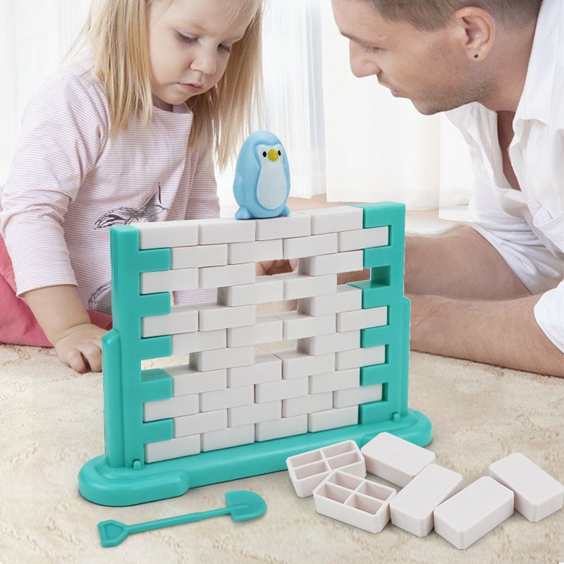 Board Game Saboteur - Mini diversão crianças salvar pinguim disjuntor