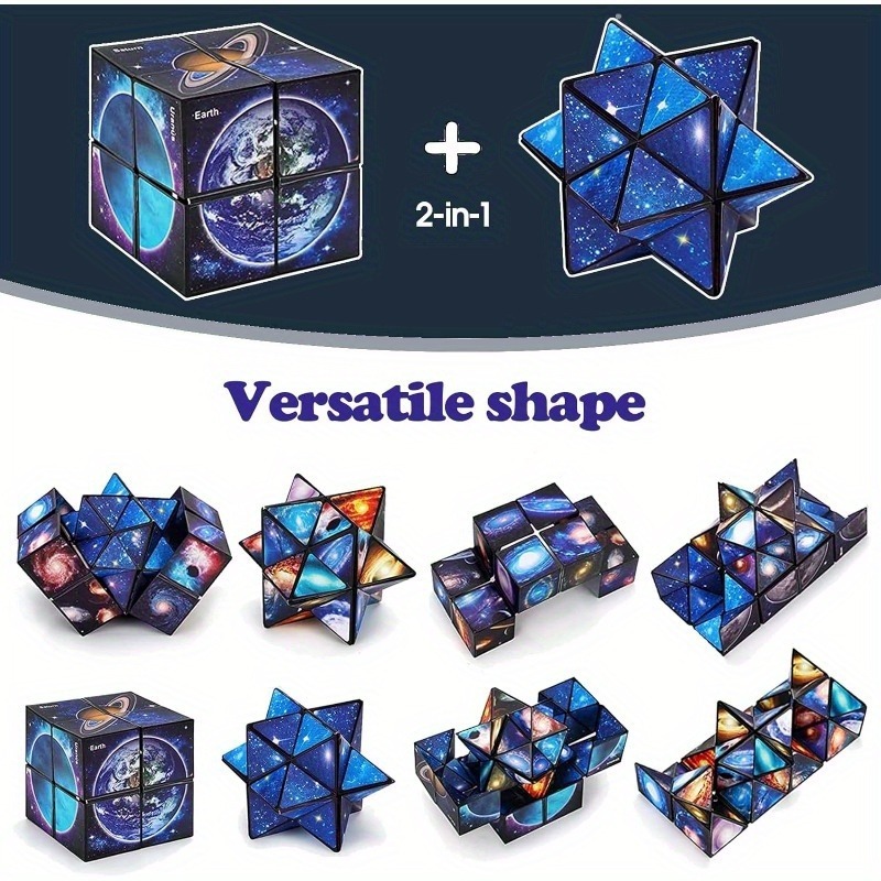 Board Game For 2 People - Cubo Mágico 2 em 1 Star