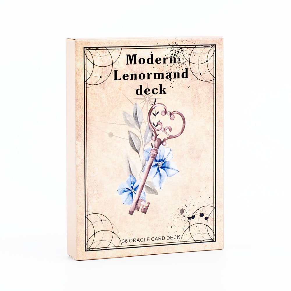 Board Game Illustration - Moderno jogo de tabuleiro lenormand, versão
