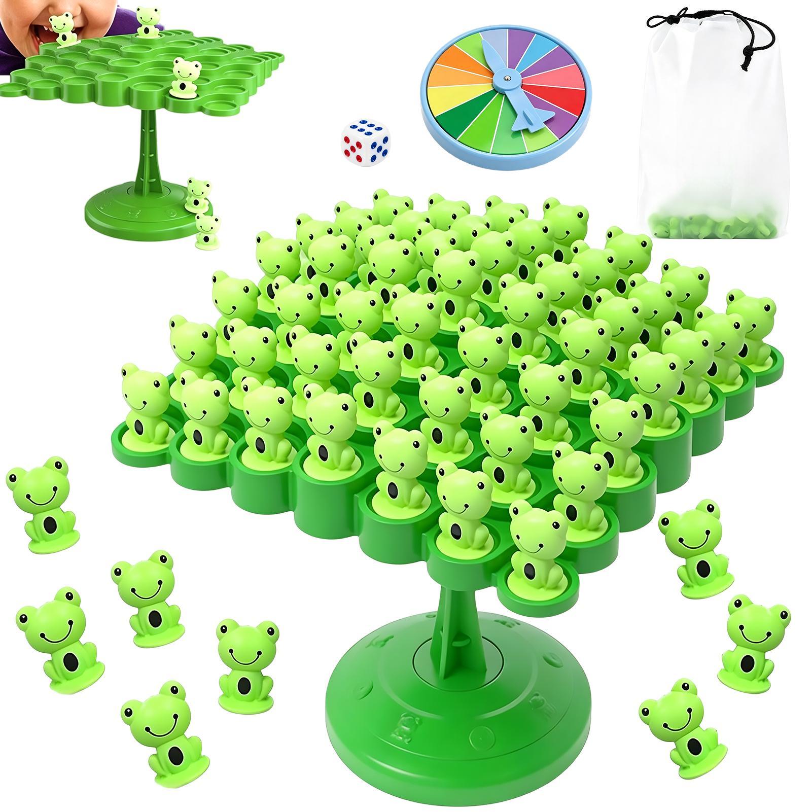 Board Game For 2 People - Jogo de Tabuleiro Sapo Equilibrado para