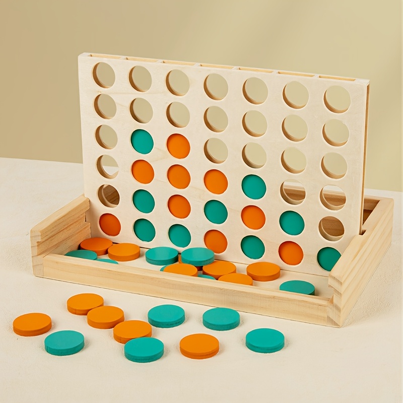 Board Game For 2 People - Jogo de tabuleiro de madeira 4