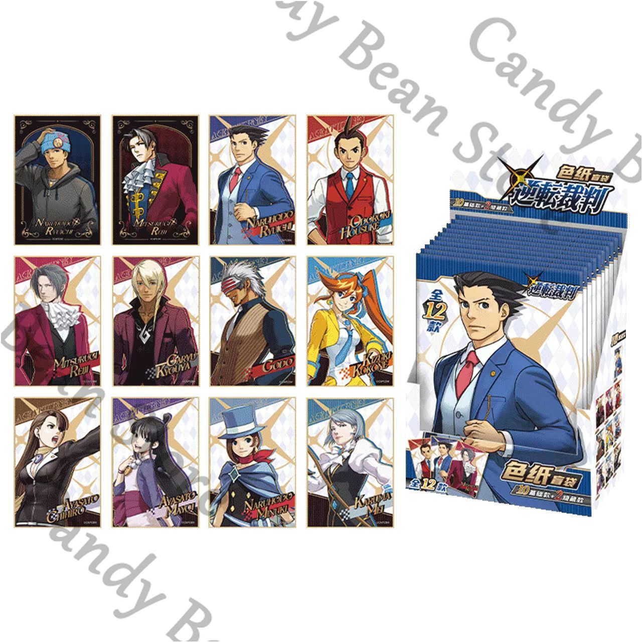 Board Game Illustration - Cartão de Cores de Cosplay Genuíno
