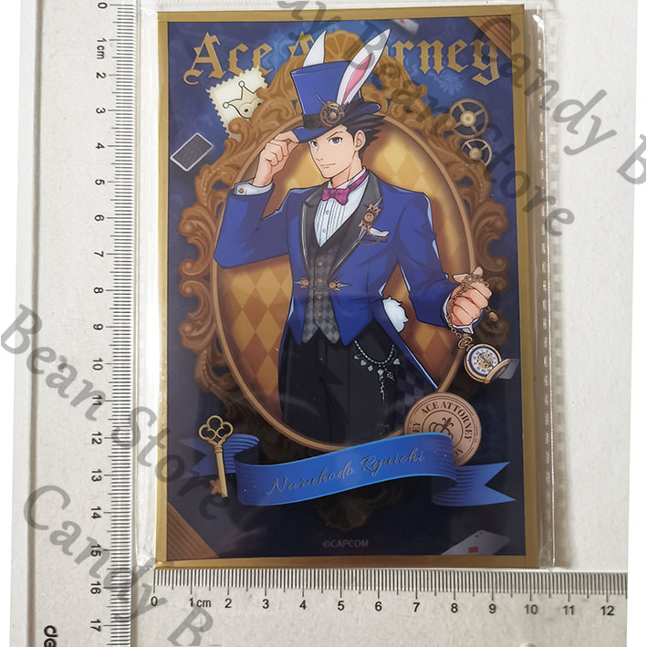 Board Game Illustration - Ace Attorney Genuíno Anime Phoenix Wright