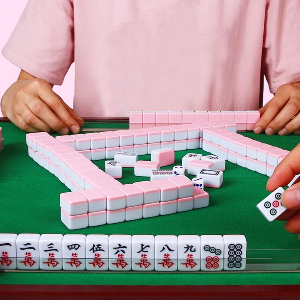 Board Game Pdf - Mini mahjong chinês tradicional jogo de