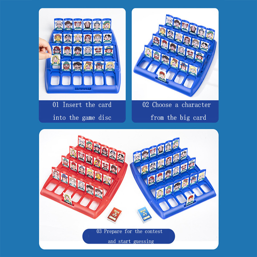 Adivinhe Quem Sou Eu - Jogo de - Board Game Who Is It avaliação e preço