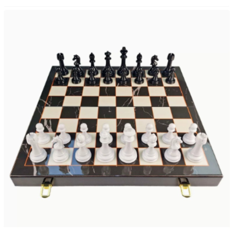 Conjunto de Xadrez de Madeira  - Board Game Education avaliação e preço