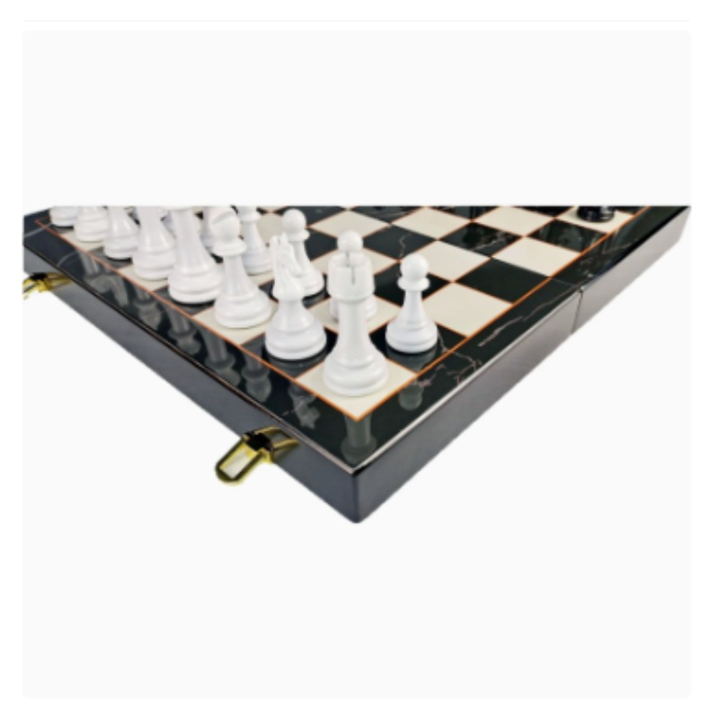 Conjunto de Xadrez de Madeira  - Board Game Education avaliação e preço