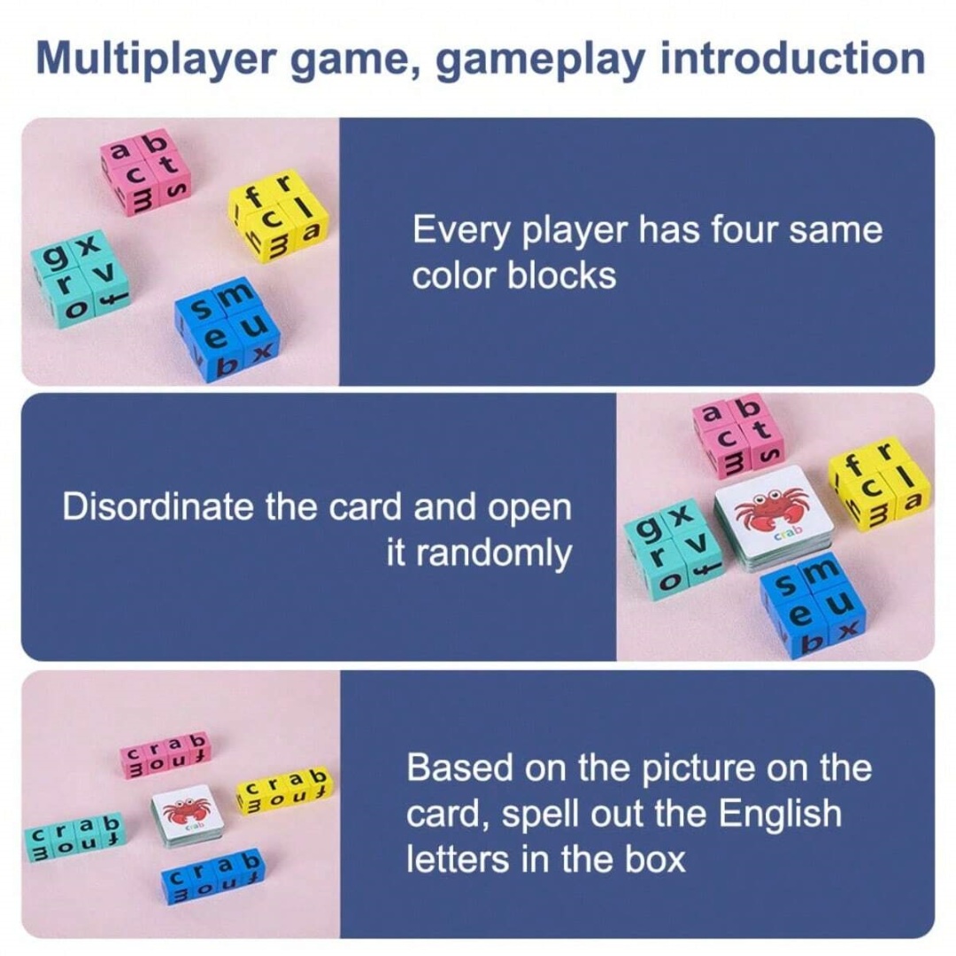 Jogo de Tabuleiro de Soletrar  - Board Game Education avaliação e preço