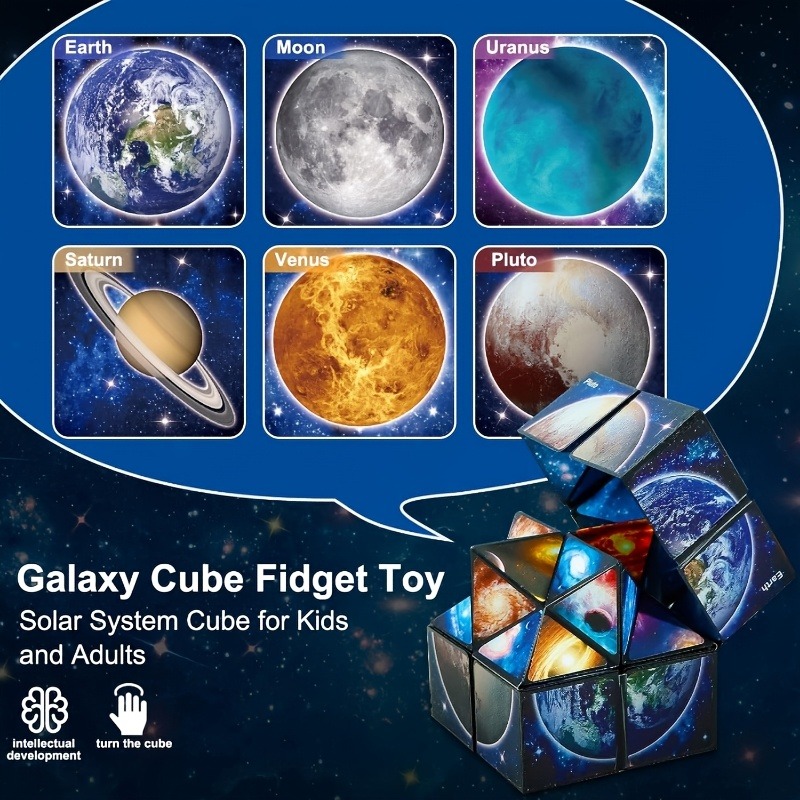 Cubo Mágico 2 em 1 Star Sky Cu - Board Game For 2 People avaliação e preço