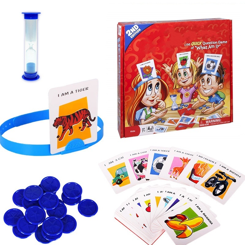 Crianças engraçado cartas jogo - Board Game Who Is It avaliação e preço