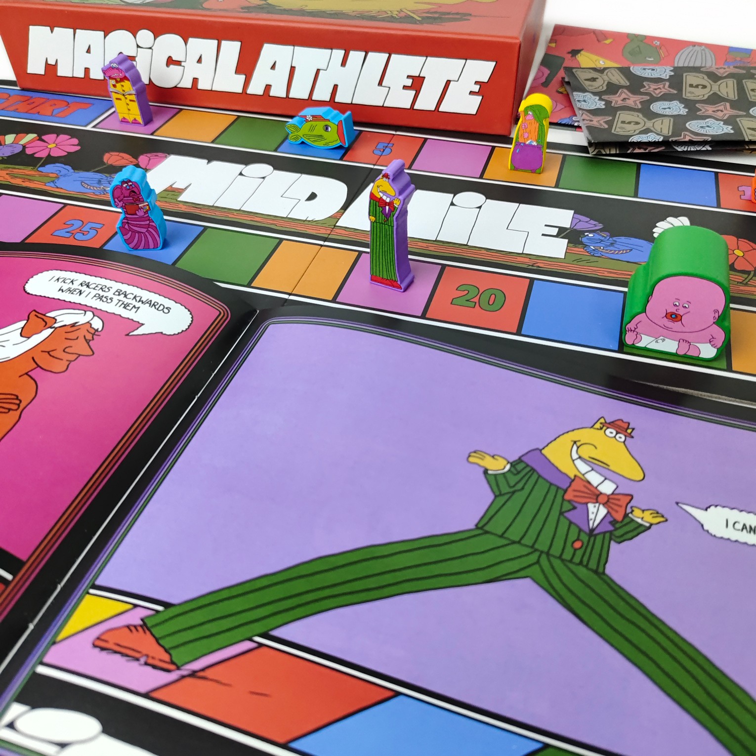 Jogo de Cartas MAGICAL ATHLETE - Board Game Pdf avaliação e preço