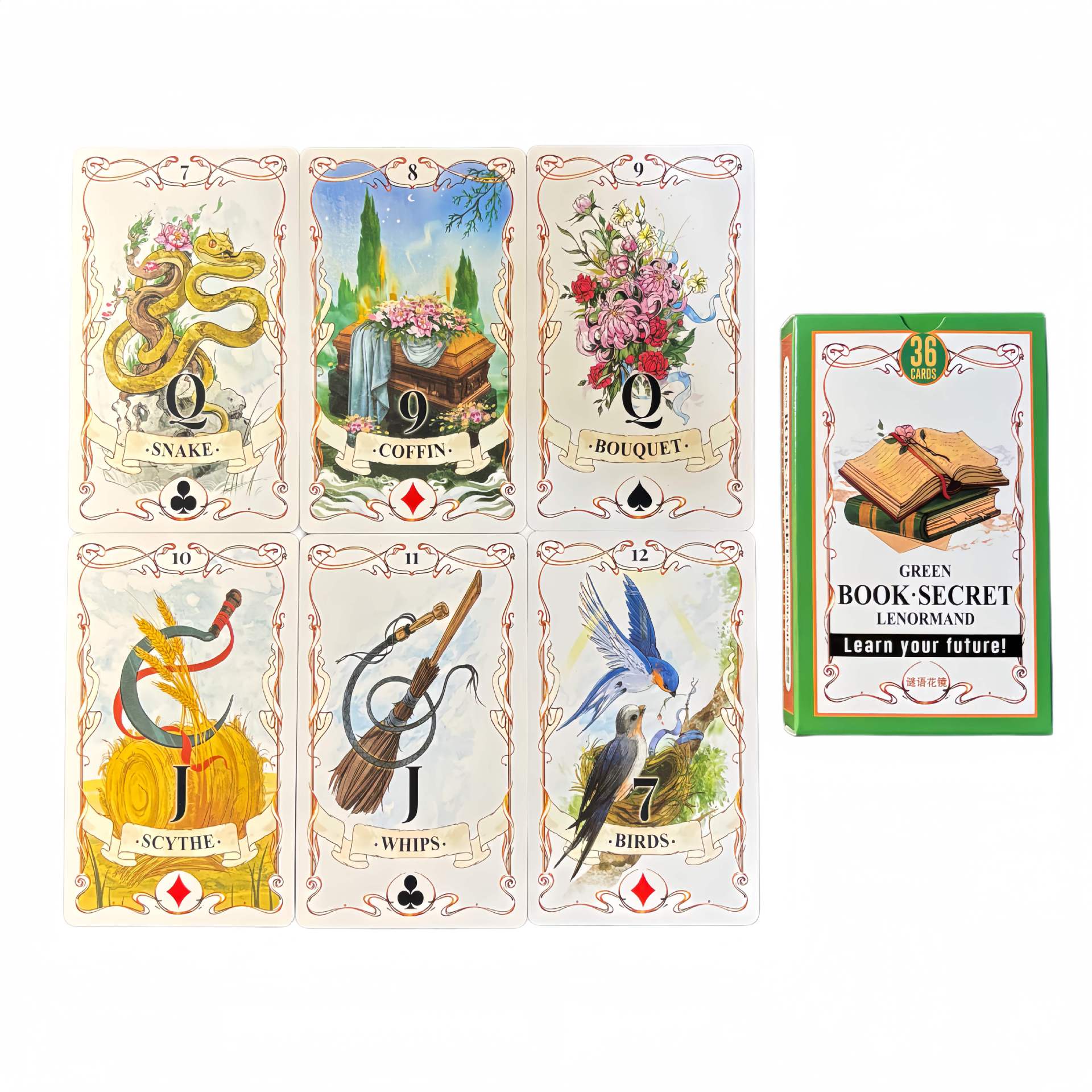 Cartas de Oráculo Lenormand Se - Board Game Life avaliação e preço