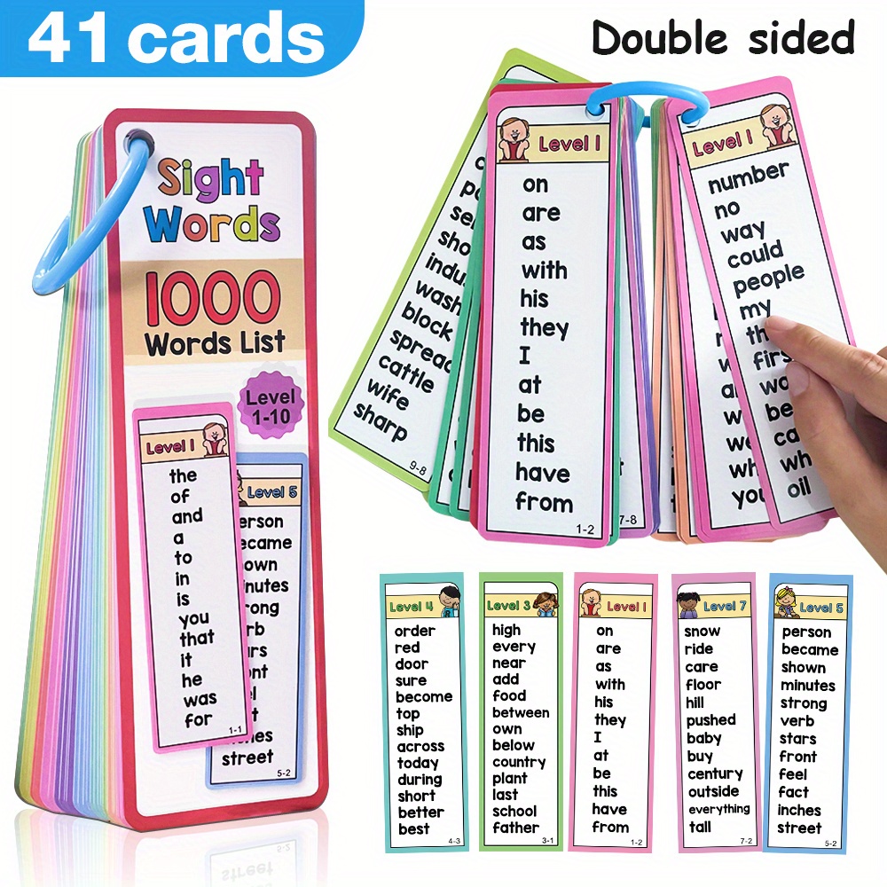 Cartões flash de palavras de v - Board Game Education avaliação e preço