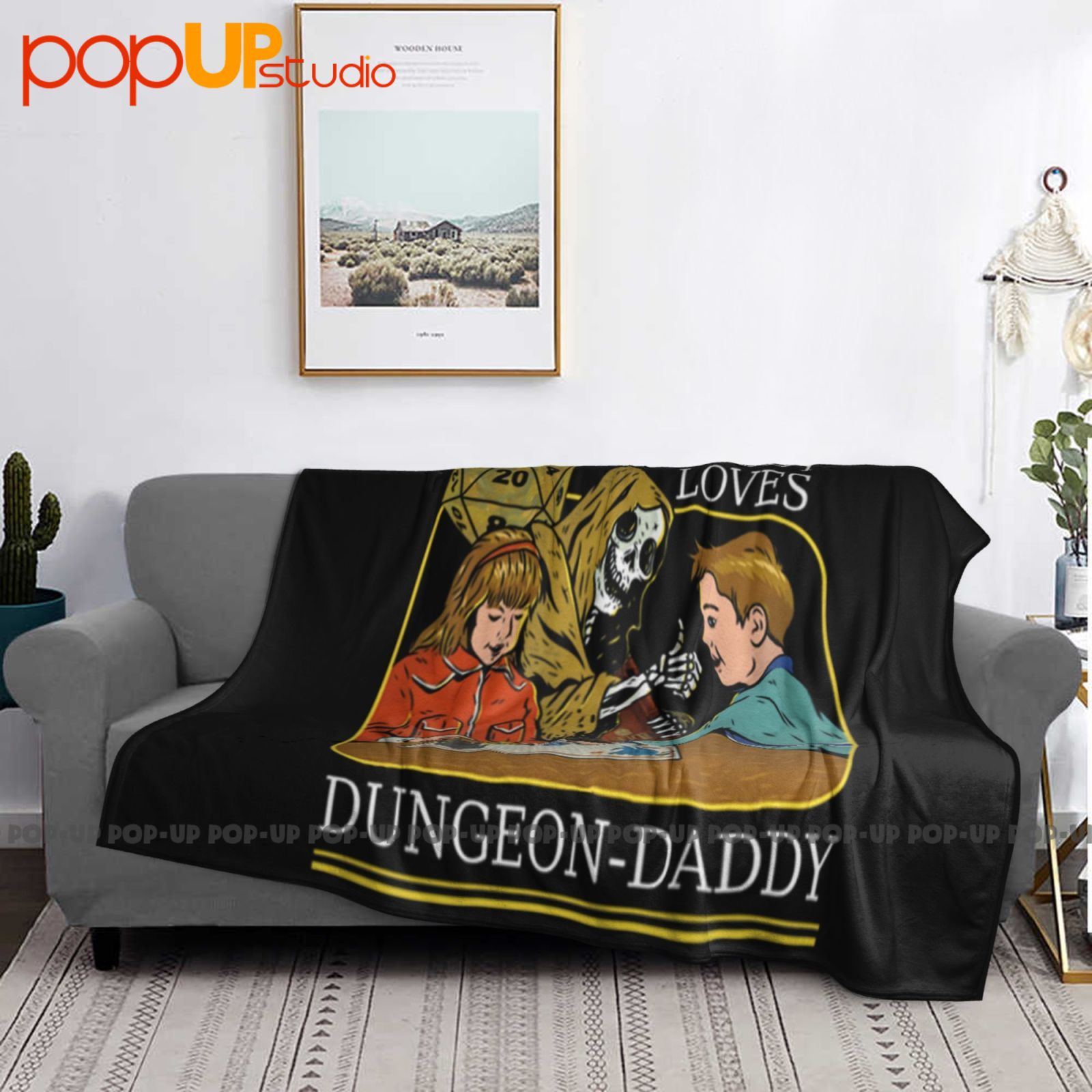 Rpg d20 dados dungeon papai fa - Board Game Quilt avaliação e preço