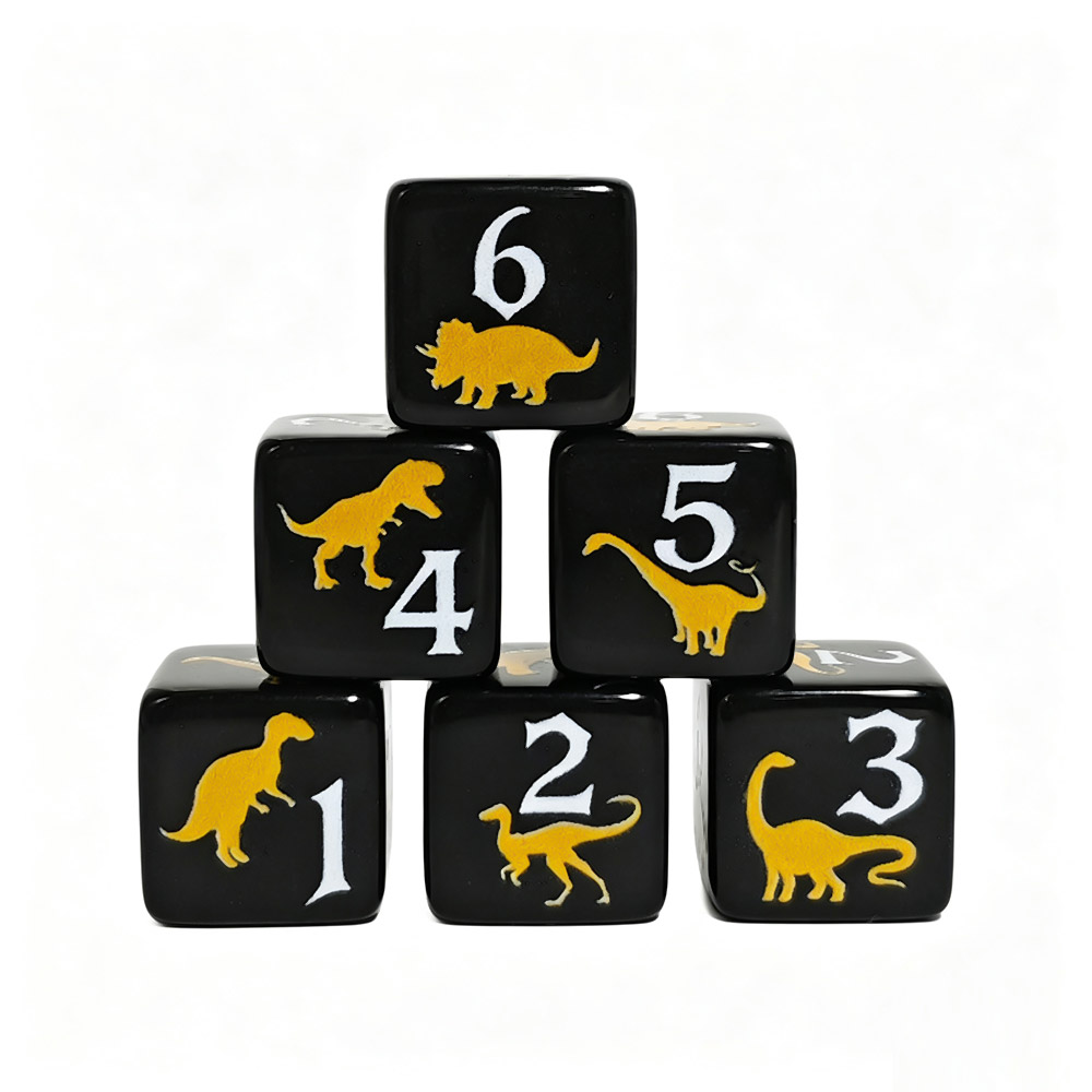 12 Peças de Dados de Acrílico  - Board Game Print avaliação e preço