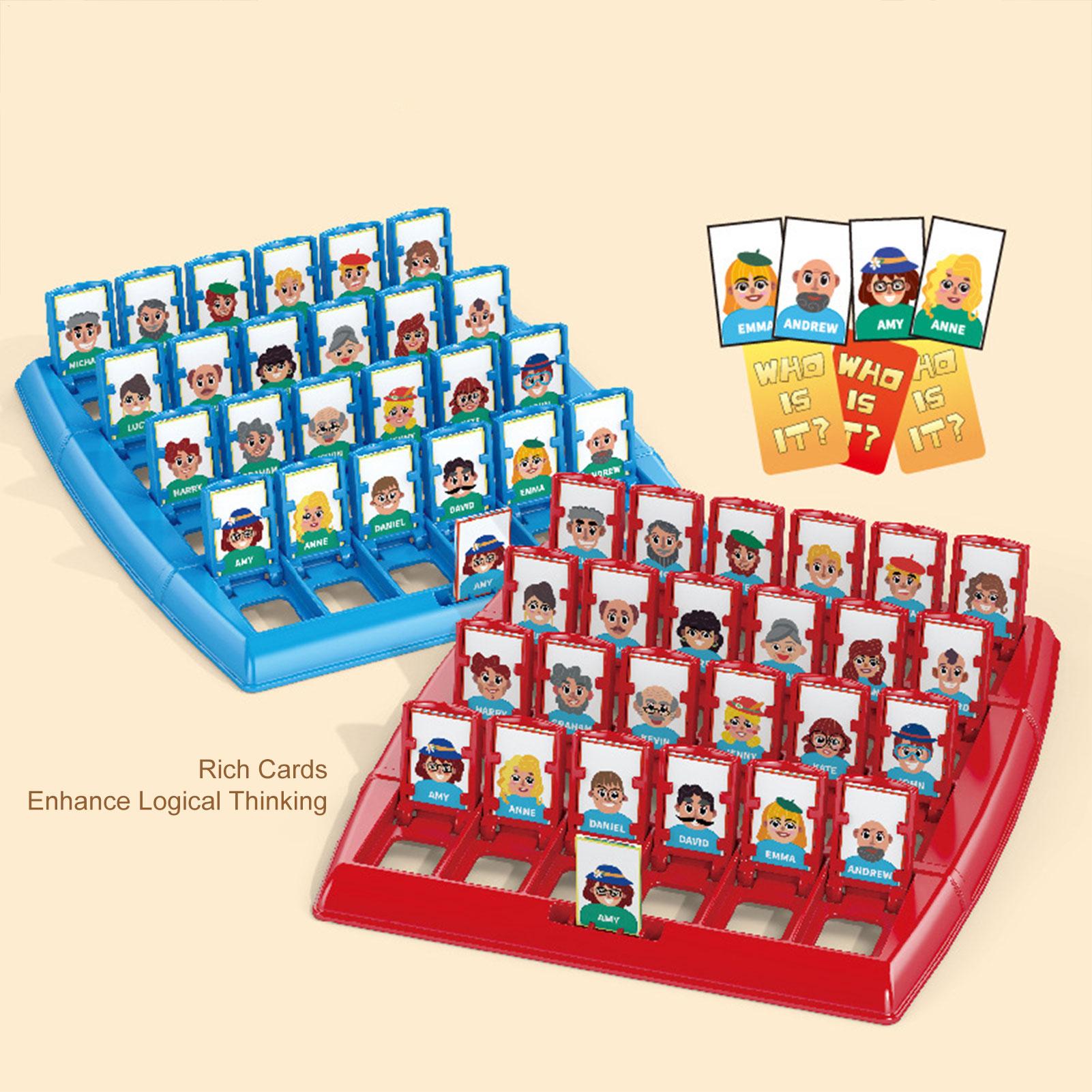 Jogo de tabuleiro Guess Who I  - Board Game Who Is It avaliação e preço