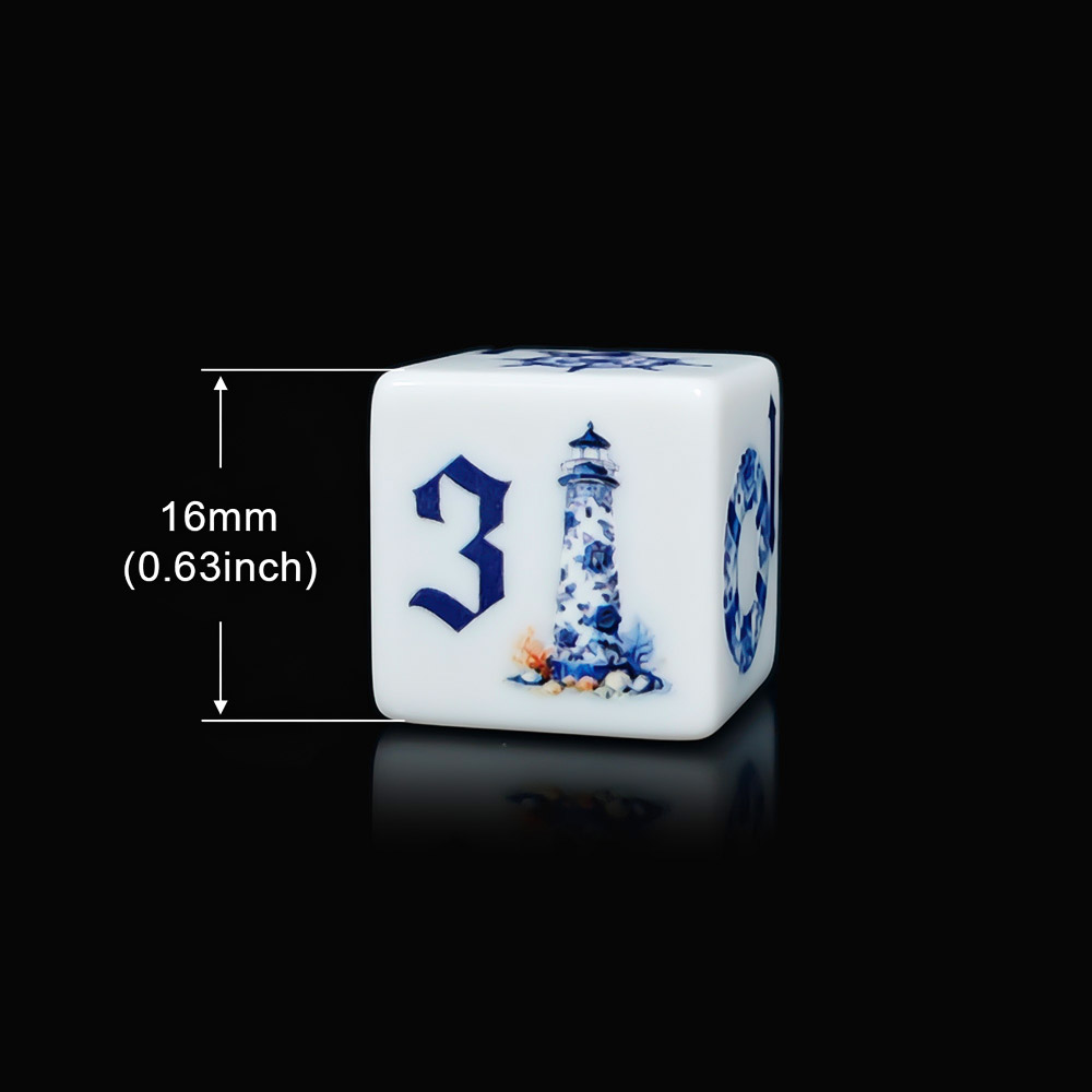 12 Peças de Dados Acrílicos D6 - Board Game Print avaliação e preço