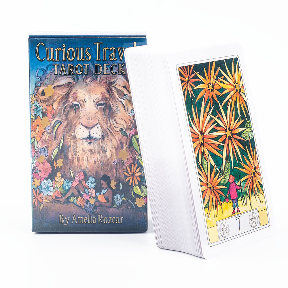 Curioso viagens tarô 10.3*6cm  - Board Game Illustration avaliação e preço