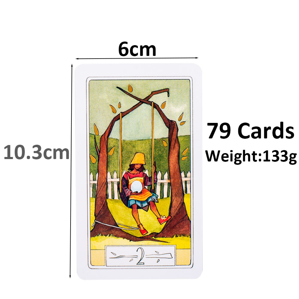 Curioso viagens tarô 10.3*6cm  - Board Game Illustration avaliação e preço