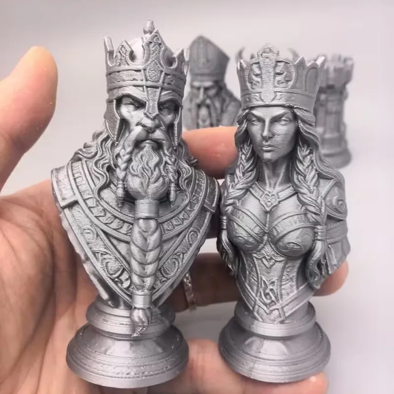 Peças de Xadrez Impressas em 3 - Board Game Print avaliação e preço