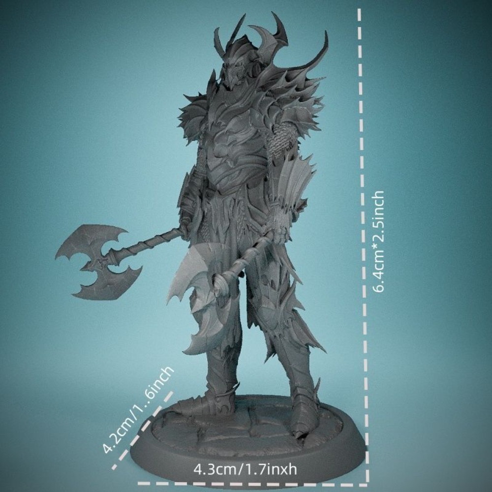 Sem asas demônio cavaleiro 3d  - Board Game Print avaliação e preço