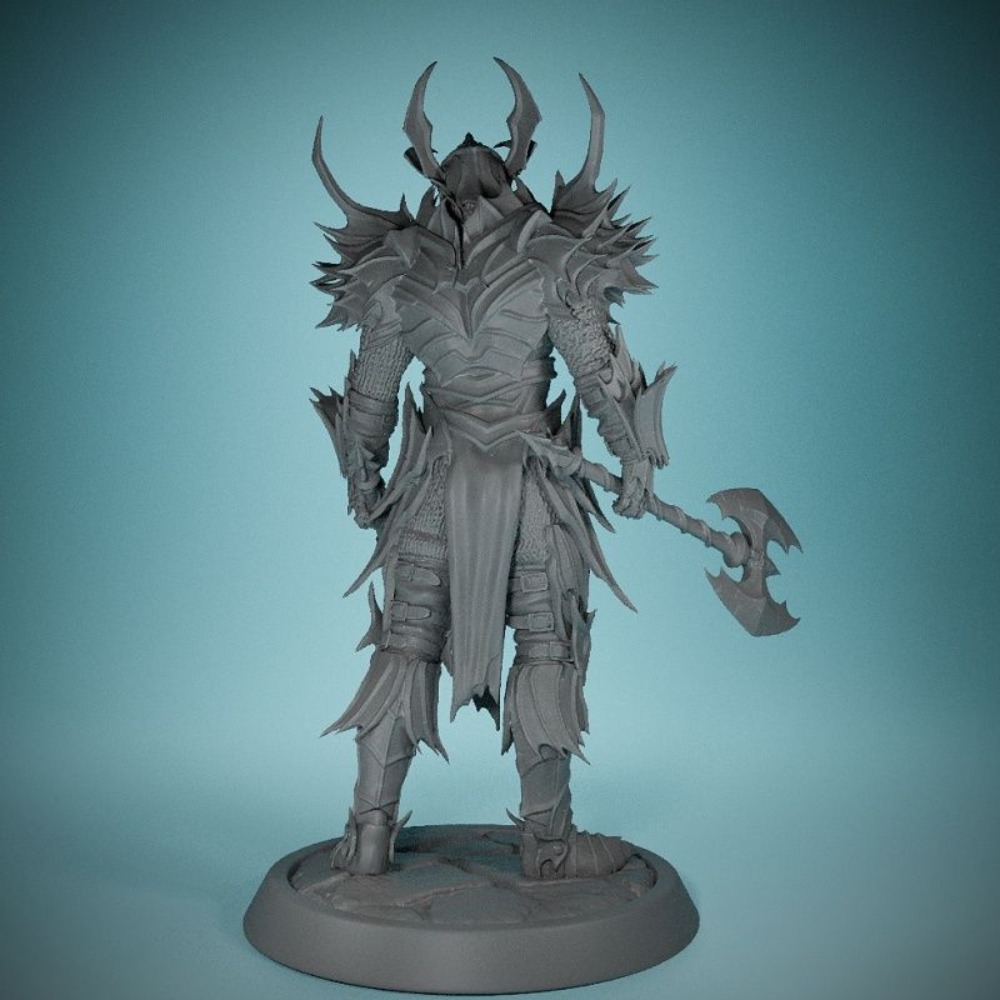Sem asas demônio cavaleiro 3d  - Board Game Print avaliação e preço